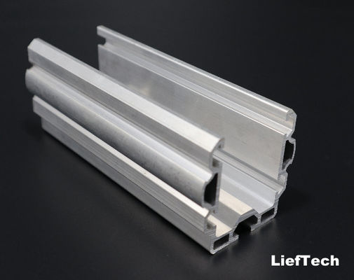 6063 T5 알루미늄 추출 프로파일 OD 28mm 60x55 알루미늄 Lean 파이프