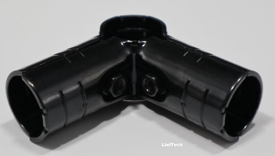 L형 금속 파이프 커넥터 28mm 파이프에 대한 금속 파이프 관절