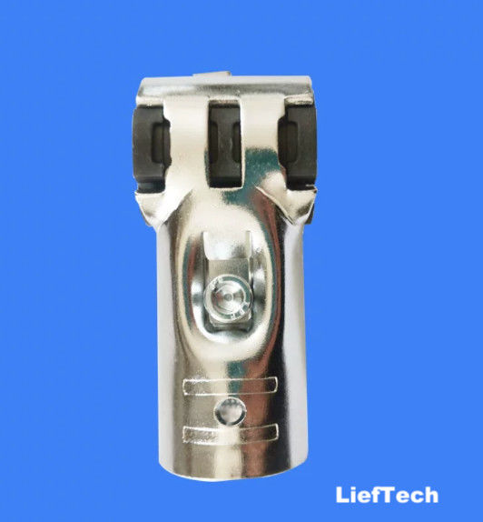 두께 2.5mm 크롬 접착 파이프 커넥터 반 정적 티 힌지 합동 세트